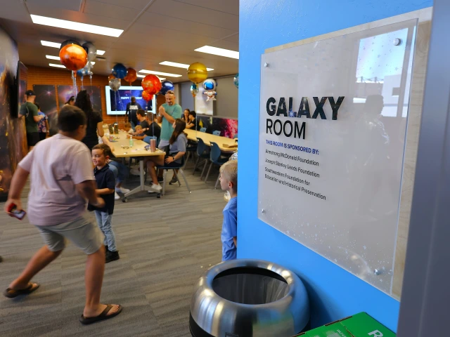 Birthday party in Tucson at Flandrau