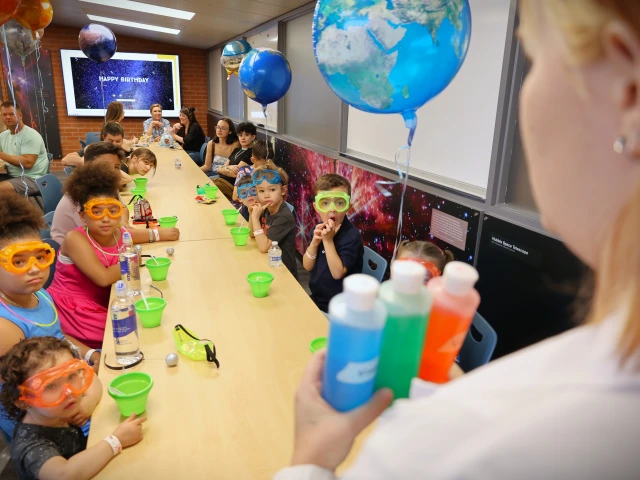 Birthday party in Tucson at Flandrau