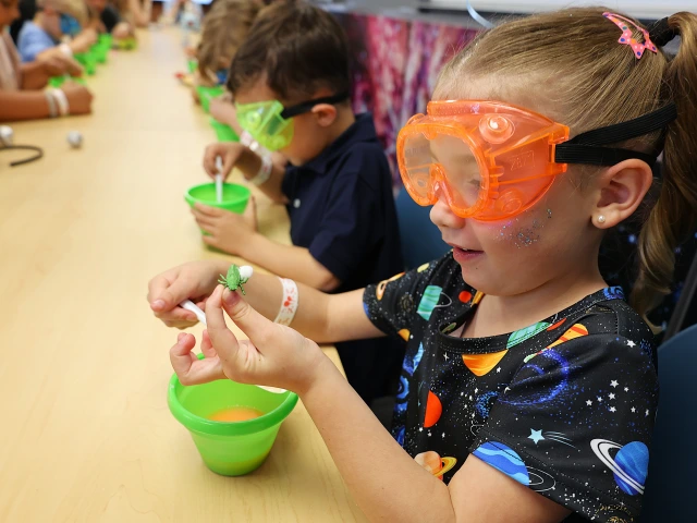 Birthday party in Tucson at Flandrau