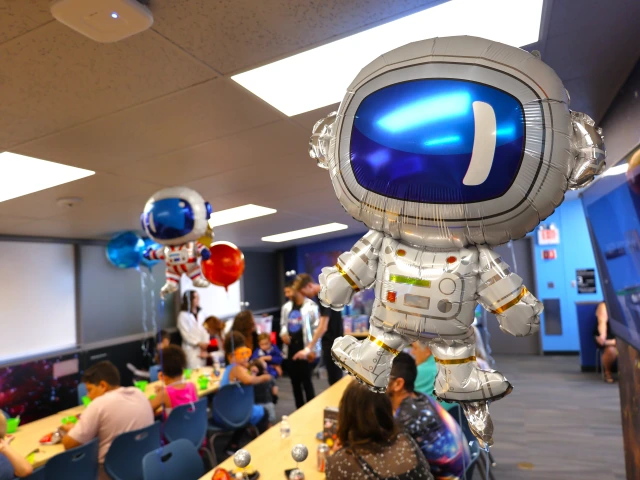 Birthday party in Tucson at Flandrau