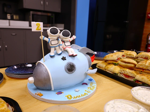 Birthday party in Tucson at Flandrau